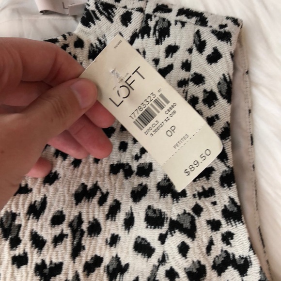 Loft NWT Leopard Print Dress - Picture 3 of 5